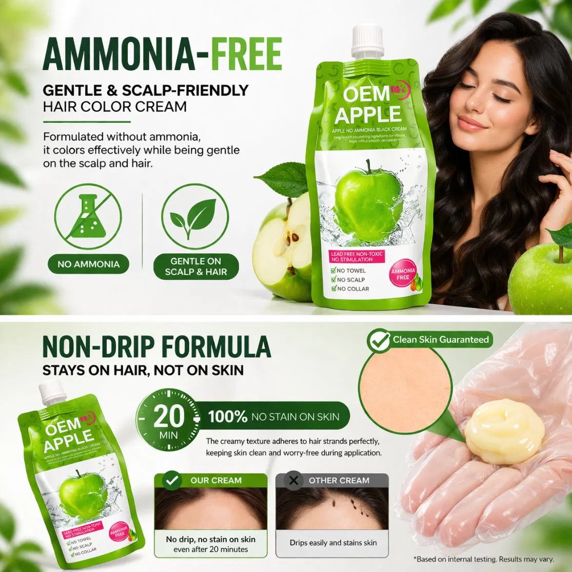 Apple Gloss Hair Color Cream