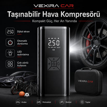 Taşınabilir Hava Kompresörü