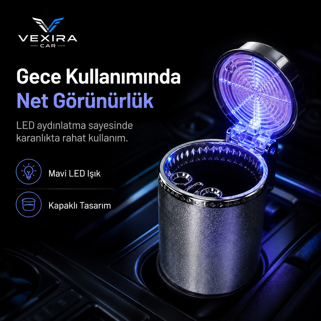 LED Araç Küllüğü