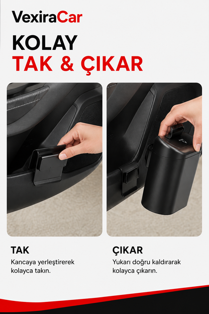 Araç İçi Çöp Kovası