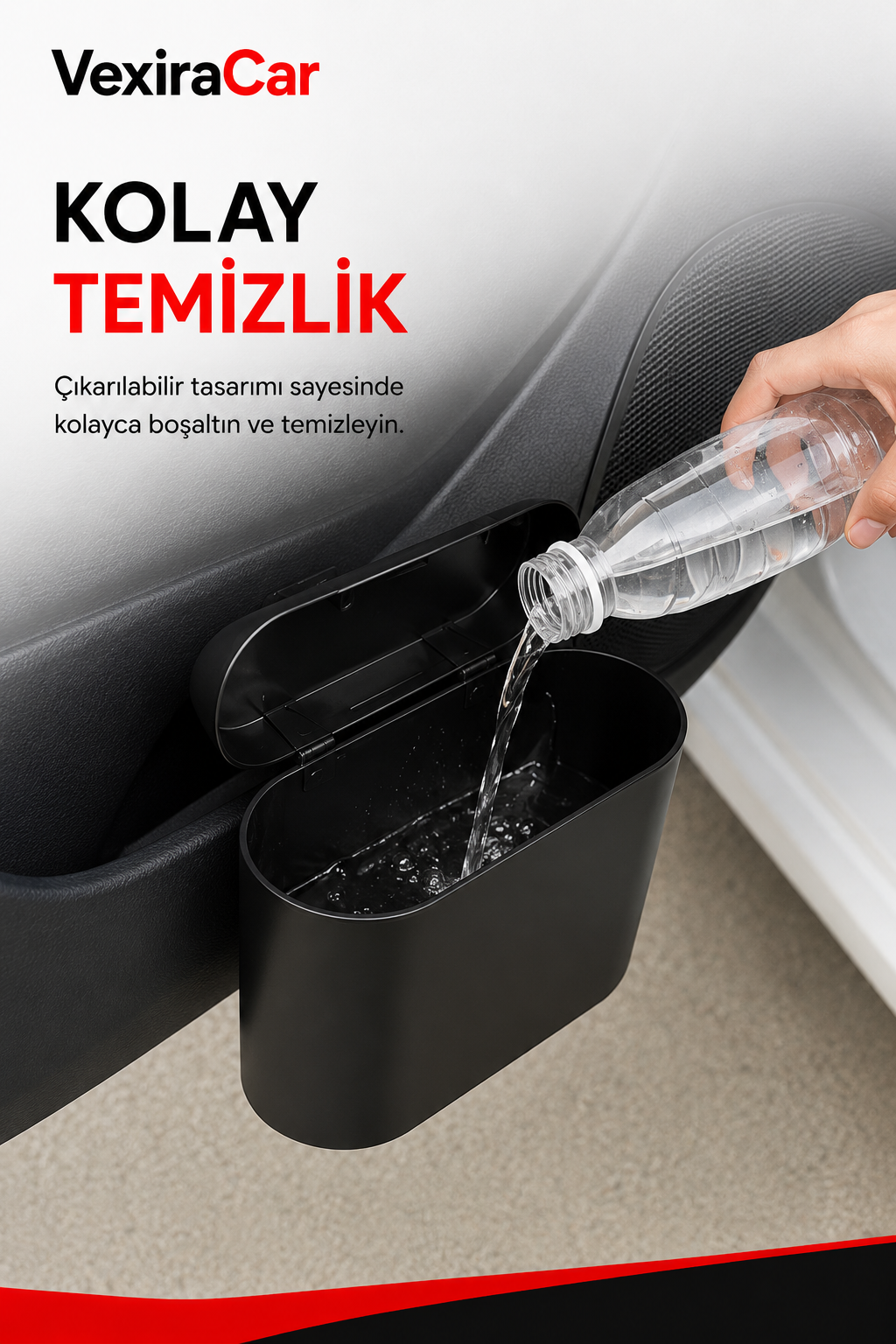 Araç İçi Çöp Kovası