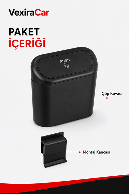 Araç İçi Çöp Kovası