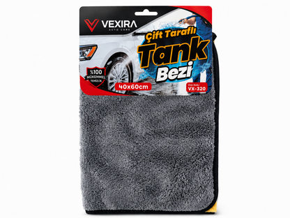 Çift Taraflı Mikrofiber Tank Bezi