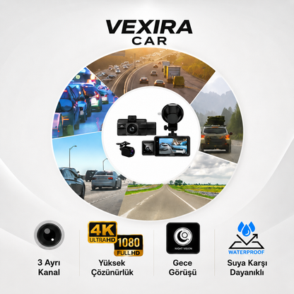 RoadGuard 4K Araç Kamerası